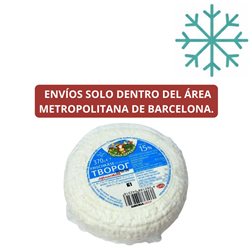 Fresh granular cottage cheese (Tvorog) 15% fat 370g Rodnaya Derevnya (frozen)