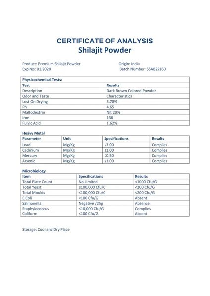 Shilajit Mumijo Resin - 100g-izquierda