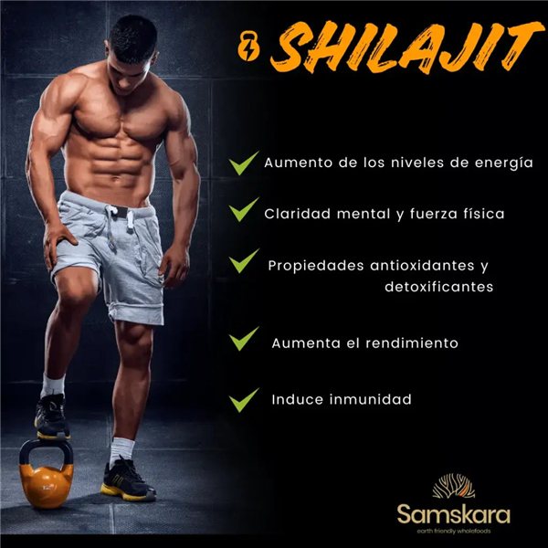 Shilajit Mumijo Resin - 100g-trasera