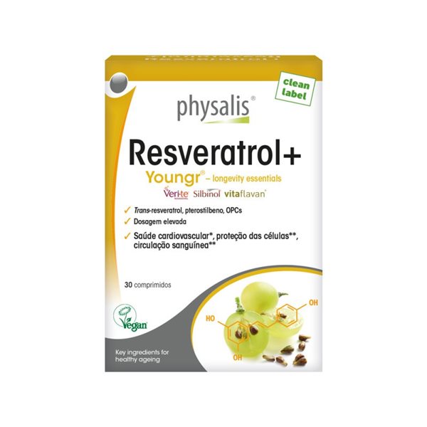 Resveratrol + 30 Physalis Tabletten-detalle