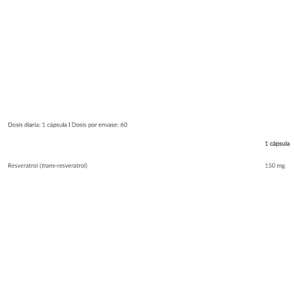 Resveratrol 60 Caps-detalle