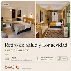 Retiro de salud y longevidad · Habitación compartida 3 personas