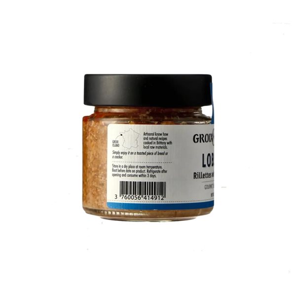Blue Lobster Rillettes with Kari Gosse Groix & Nature 100g-lateral