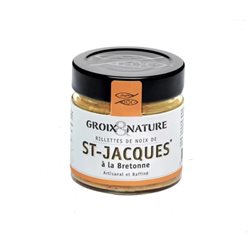 Rillettes de Saint-Jacques à la manière bretonne Groix & Nature 100g