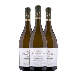 Rioja Vega Tempranillo Rioja 75 cl Vino Blanco (Caja de 3 unidades)