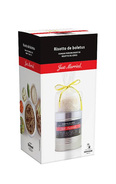 Risotto Boletus Edulis, Just Married-izquierda