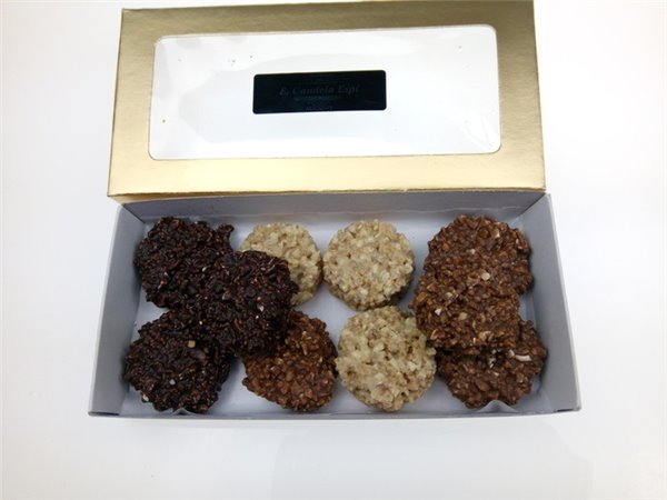 Artisan chocolate rocks 250 g.-detalle