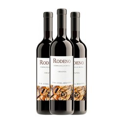 Rodeno Tempranillo Seco Utiel-Requena Crianza 75 cl Vegano Vino Tinto (Caja de 3 unidades)