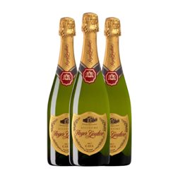Roger Goulart Brut Cava Millésimé 75 cl Espumoso Blanco (Caja de 3 unidades)
