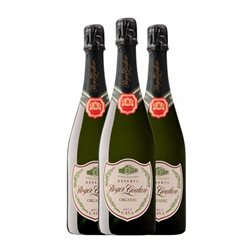 Roger Goulart Brut Cava Reserva Organic — Ecológico 75 cl Espumoso Blanco (Caja de 3 unidades)