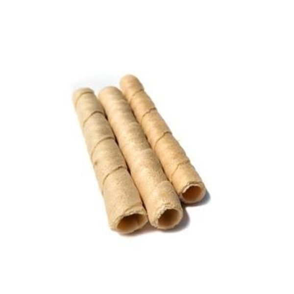 Rollitos crepe roll. Deliciosos barquillos para helados y postres-detalle