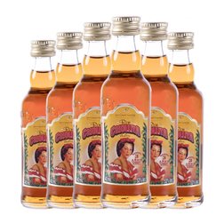 Ron Antonio Nadal Criollita 3 Años Botellín Miniatura 4 cl (Caja de 6 unidades)