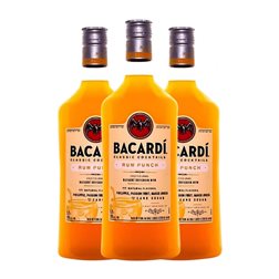 Ron Bacardí Punch — Ponche 70 cl (Caja de 3 unidades)