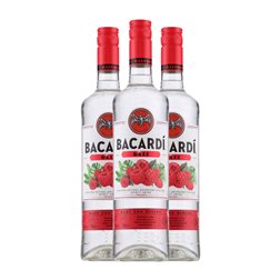Ron Bacardí Razz 32º 70 cl (Caja de 3 unidades)