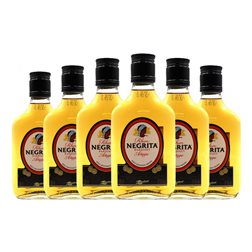 Ron Bardinet Negrita Botellín 20 cl (Caja de 6 unidades)