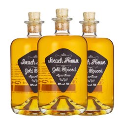 Ron Beach House XA Extra Añejo 70 cl Spiced — Especiado (Caja de 3 unidades)