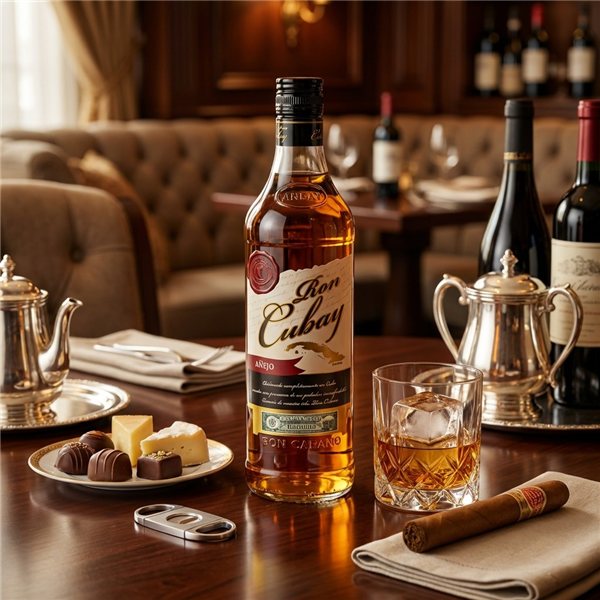 Ron Cubay Añejo-detalle