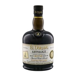 Ron Demerara El Dorado Uitvlugt Madeira Dry — Seco Cask Finish — Acabado en Barrica 70 cl