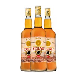 Ron Destil·leries del Maresme Colau Dorado Añejo 5 Años 1 L (Caja de 3 unidades)