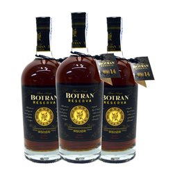 Ron Licorera Quezalteca Botran Solera Reserva 14 Años 70 cl (Caja de 3 unidades)