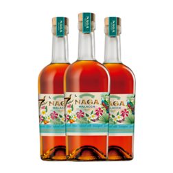 Ron Naga Malacca 70 cl Spiced — Especiado (Caja de 3 unidades)