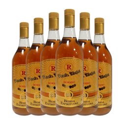 Ron New Lidesport Flash Night Dorado 1 L (Caja de 6 unidades)