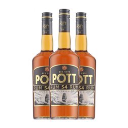 Ron Pott 54º 70 cl (Caja de 3 unidades)