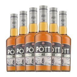 Ron Pott Botellín Tercio 35 cl (Caja de 6 unidades)