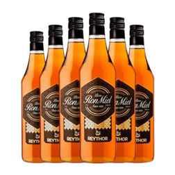 Ron Reythor 70 cl Miel (Caja de 6 unidades)