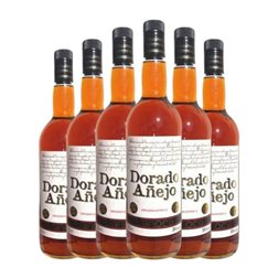 Ron Roniwesk Carioca Dorado Añejo 1 L (Caja de 6 unidades)