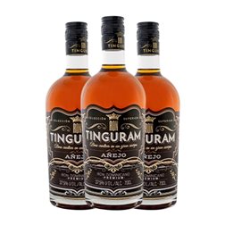 Ron Tinguram Añejo 70 cl (Caja de 3 unidades)