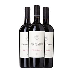 Rosa del Golfo Portulano Salento 75 cl Vino Tinto (Caja de 3 unidades)
