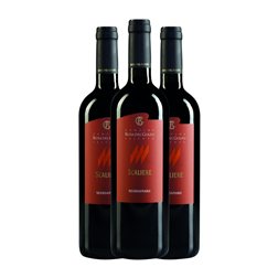 Rosa del Golfo Scaliere Negroamaro Salento 75 cl Vino Tinto (Caja de 3 unidades)