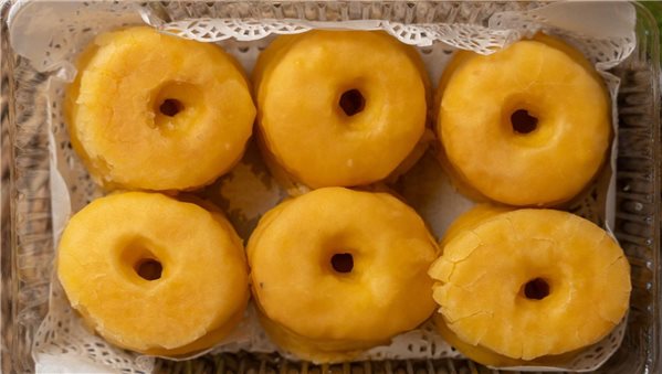 Yolk donuts 300g.-trasera