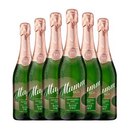 Rotkäppchen Mumm Dry — Seco Rosé — Rosado 75 cl Espumoso Rosado (Caja de 6 unidades)