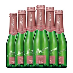 Rotkäppchen Mumm Jahrgang Dry — Seco Rosé — Rosado Botellín 20 cl Espumoso Rosado (Caja de 6 unidades)