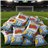 RUFFLES Argentine Style Roast Flavored Wavy Potato Chips for Snacks, Individual Bag of 140 g, Pack of 15-lateral