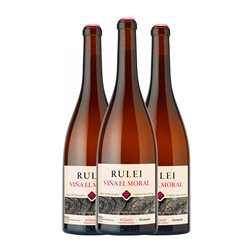 Rulei by Adrián Moreno Viña El Moral Garnacha Seco Rioja Rosé — Rosado Fermentado en Barrica 75 cl Vegano Vino Rosado (Caja de 3 unidades)