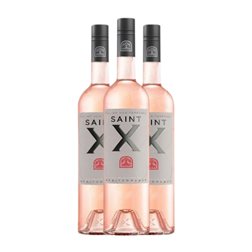 Saint Aix X Côtes de Provence Joven 75 cl Vino Rosado (Caja de 3 unidades)