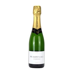 Saint Gall Brut Champagne Tradicional, 1er Premier Cru Media Botella 37 cl Espumoso Blanco