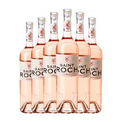 Saint Roch Francia Rosé — Rosado Joven 75 cl Vino Rosado (Caja de 6 unidades)