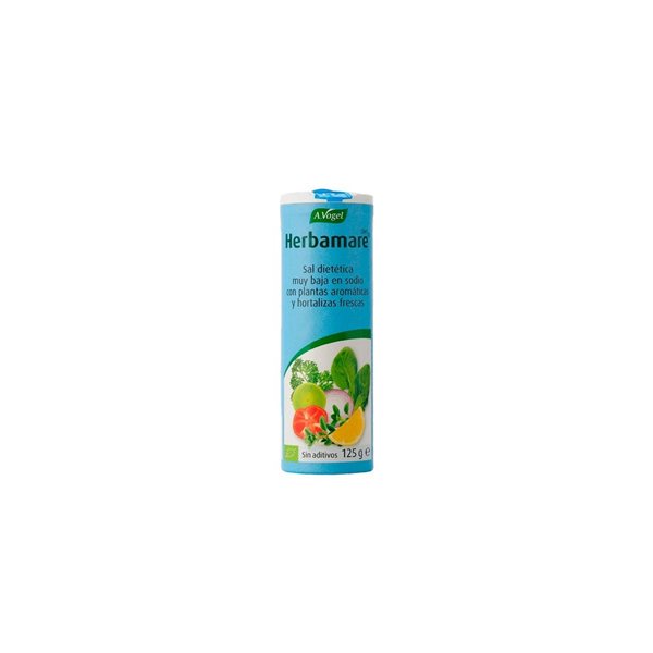 Sal Herbamare Diet (bajo en sodio) Bio 125g A.Vogel-trasera