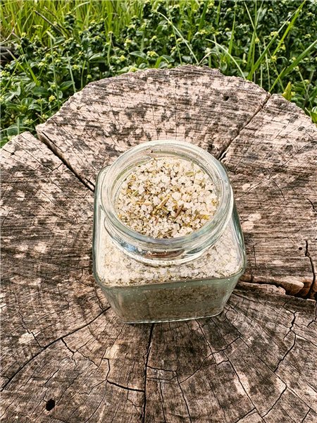 MOUNTAIN HERB SALT 115g With Rosemary, Oregano, Savory, and Organic Thyme-detalle