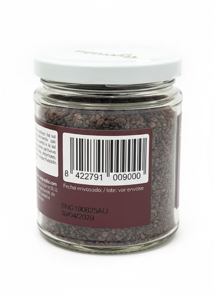 SEL NOIR DE L'HIMALAYA 220 GR KALA NAMAK-trasera