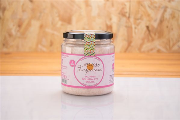 Himalaya-Rosa Salz gemahlen-trasera