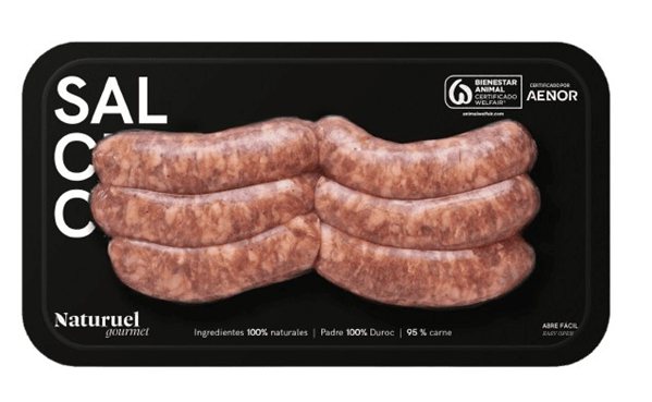 Saucisse Naturuel-lateral