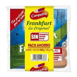 Salchichas Frankfurt Campofrío Pack 4U
