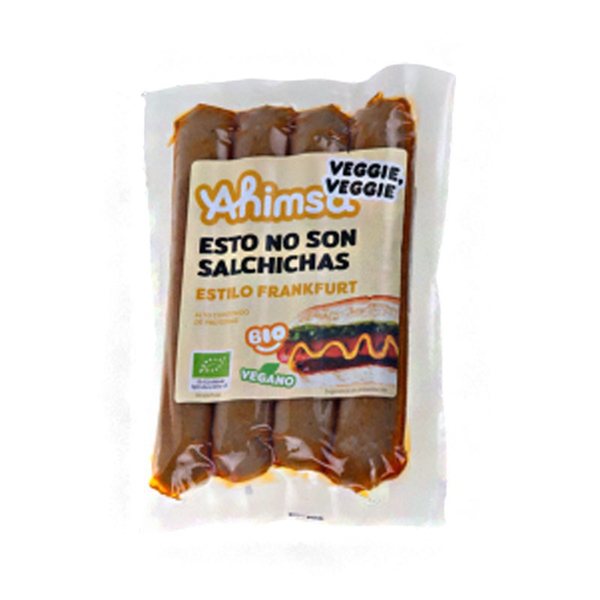 Salchichas veggie estilo Frankfurt (temperatura ambiente) (4 UND) Bio 230g AHIMSA-detalle