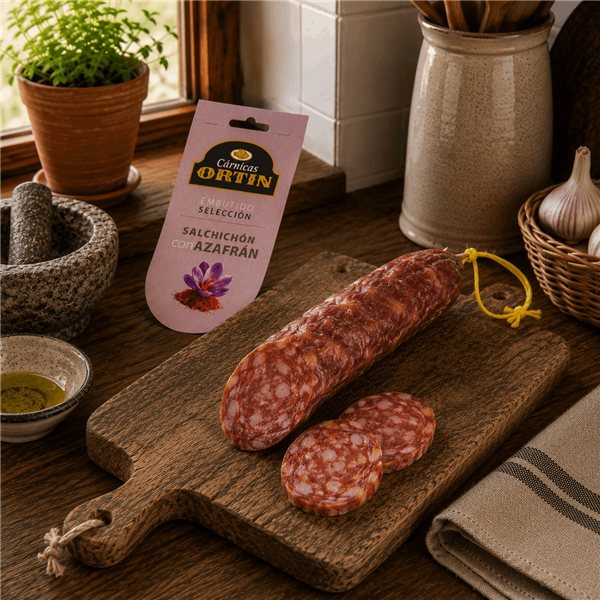 Saffron Salami-detalle
