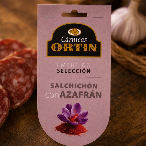 Saffron Salami-lateral